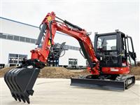 Быстрая Доставка 3.5ton Мини-экскаватор Используется Мини-экскаватор 2.5ton Kubota Двигатель Мини Экскаватор Для Продажи