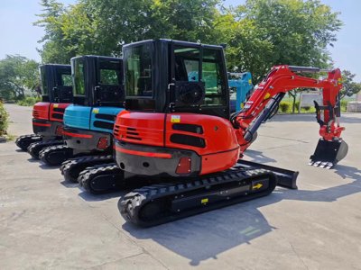 Мини-экскаватор Kubota,3,5 Тонн,Грузоподъемность,Сельскохозяйственный Экскаватор,Настраиваемые Характеристики,Заводская Распродажа,Коробка Передач С Моторным Насосом Ce/epa